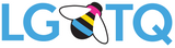 Bee in LGBTQ Sticker