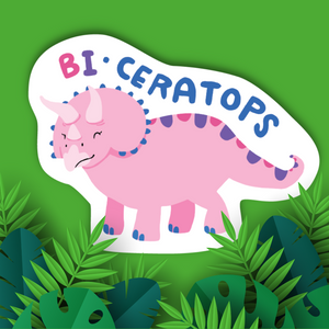 Bi-Ceratops Sticker