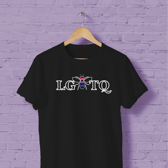 Bee in LGBTQ T-Shirt