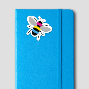 Pansexual Pride Bee Sticker